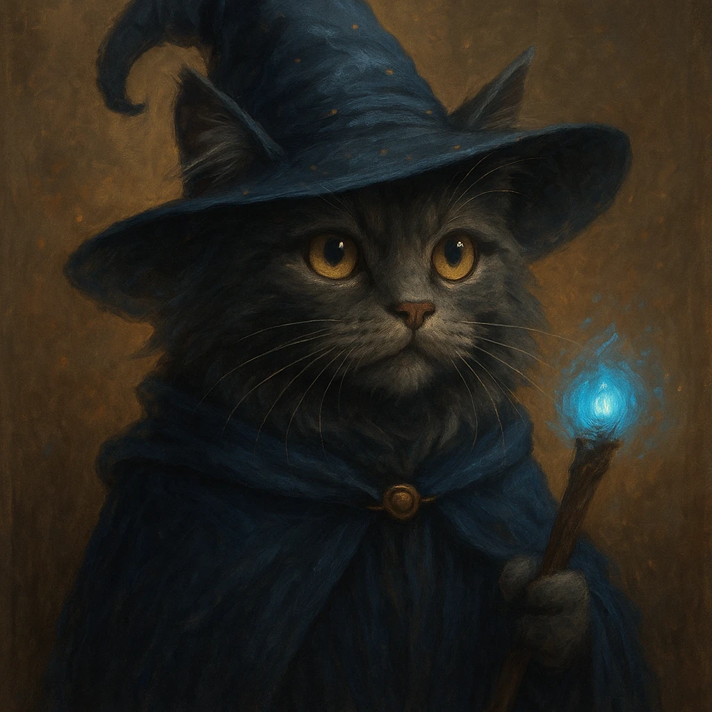 wizard cat emoji