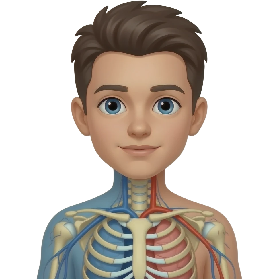 un chico de 12 años que se vea todo el cuerpo diferente emoji