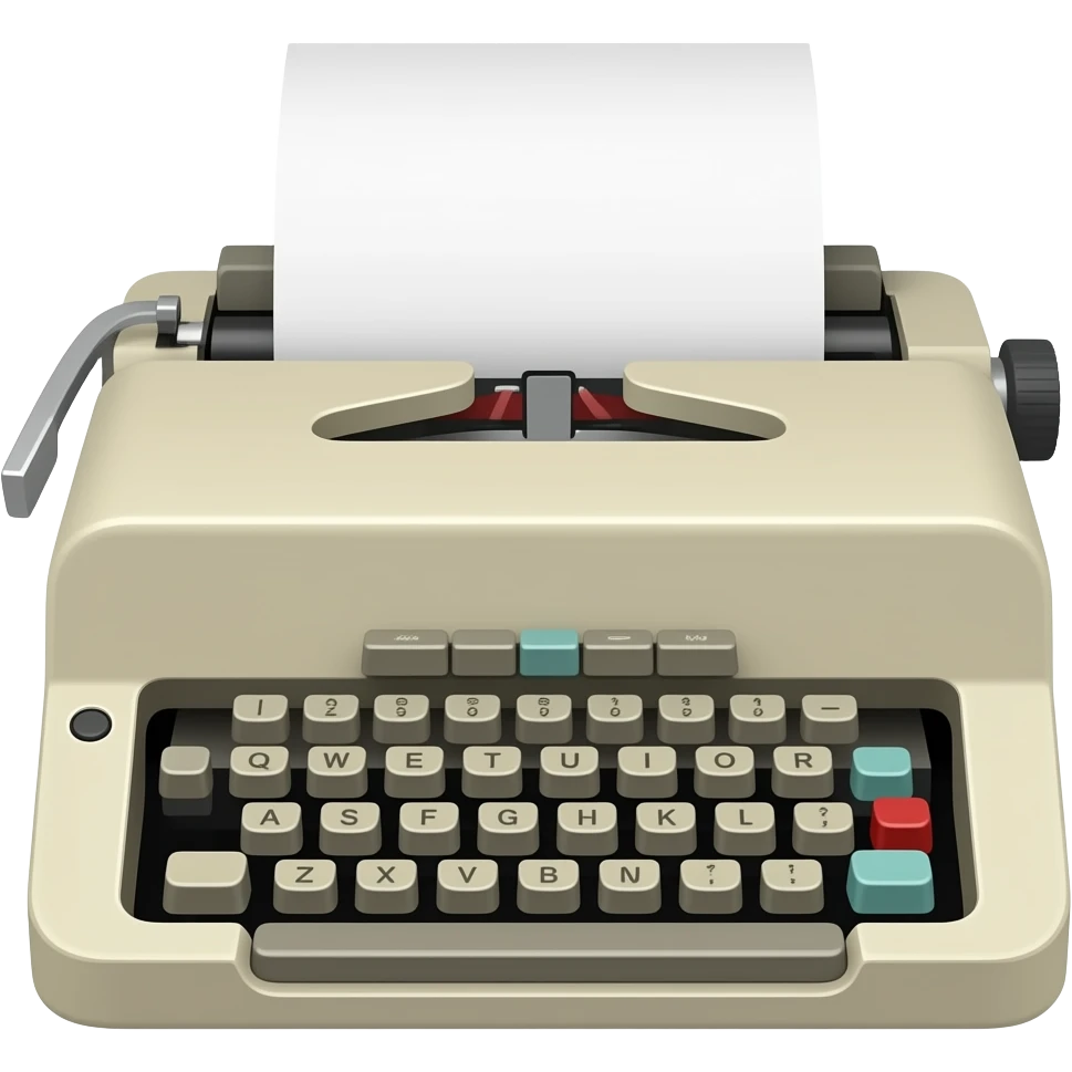 classic old printer cream color emoji