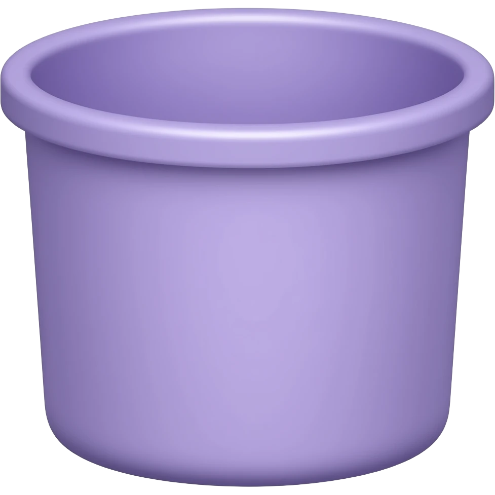 violet purple bin empty emoji