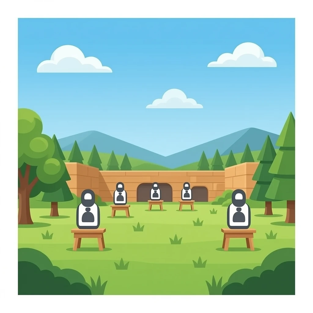 shooting range emoji