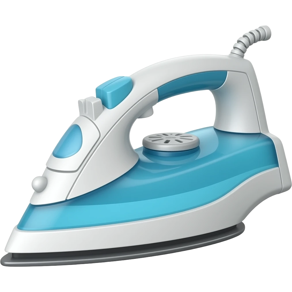 ferro de passar roupa emoji