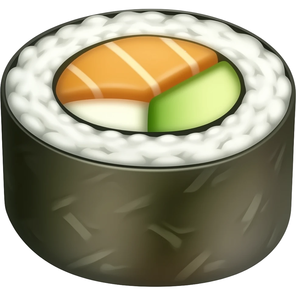 sushi roll emoji