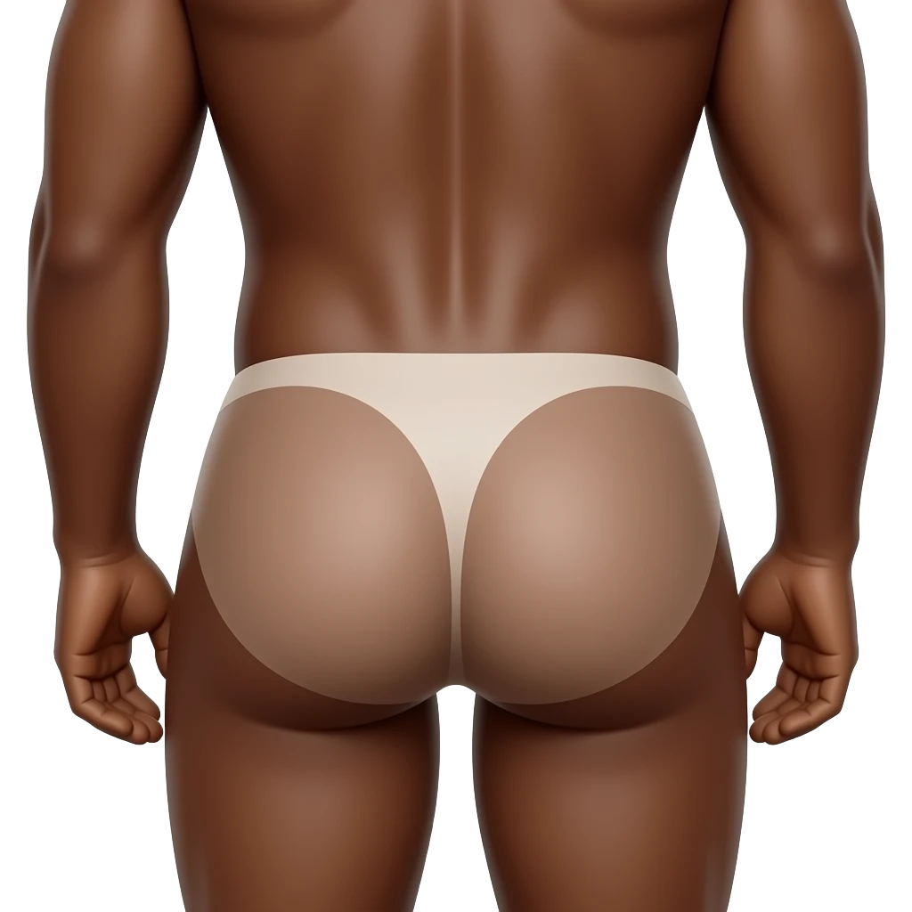 Big dildo and black guy butt emoji