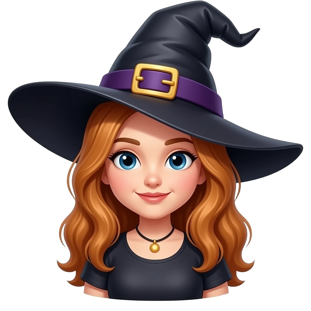 a witch emoji
