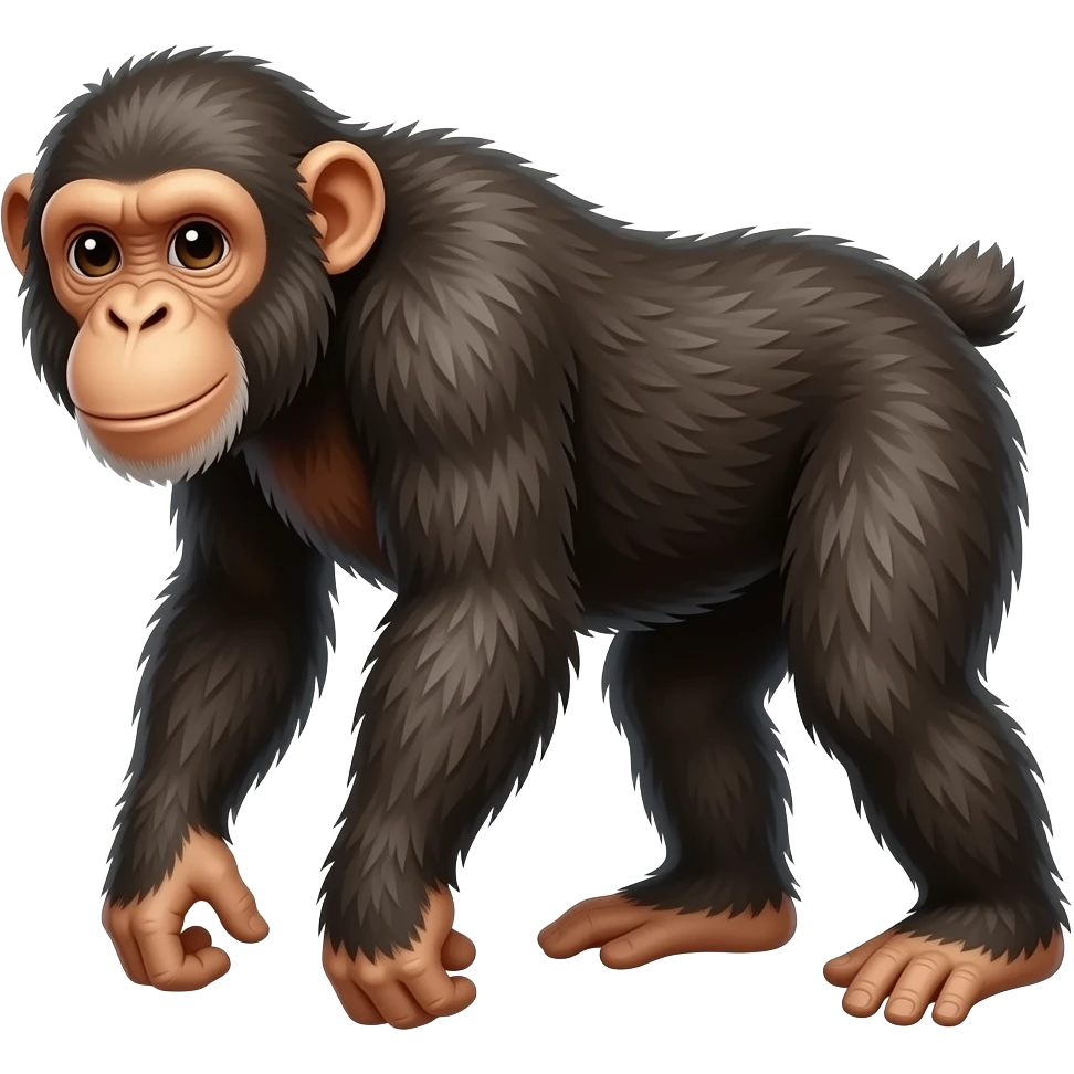 Chimpanzee emoji