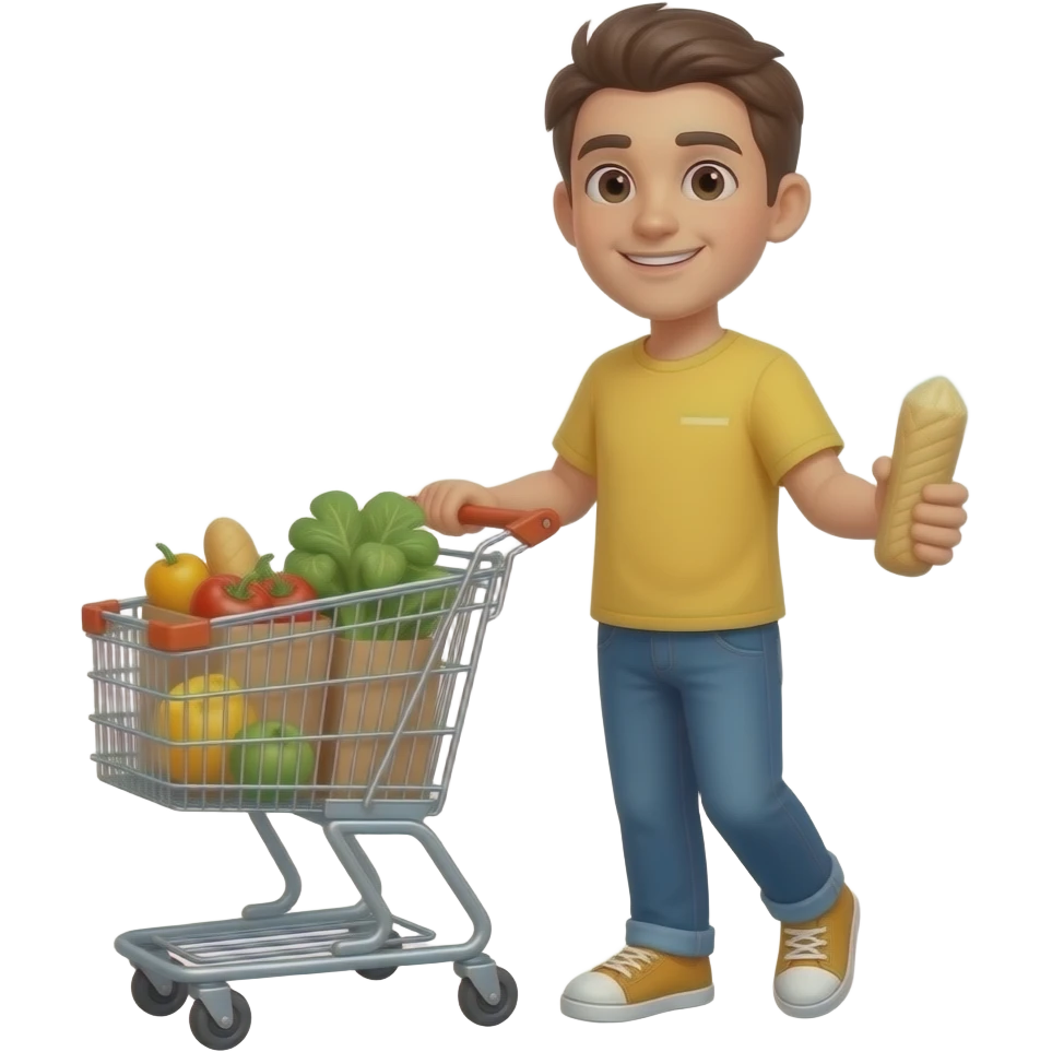 grocery shopping emoji