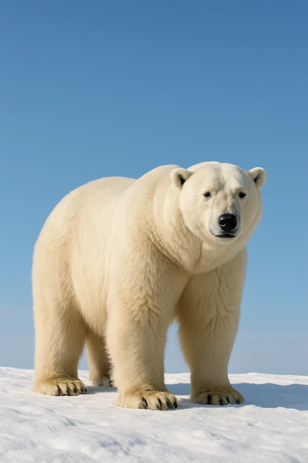 Polar bear emoji