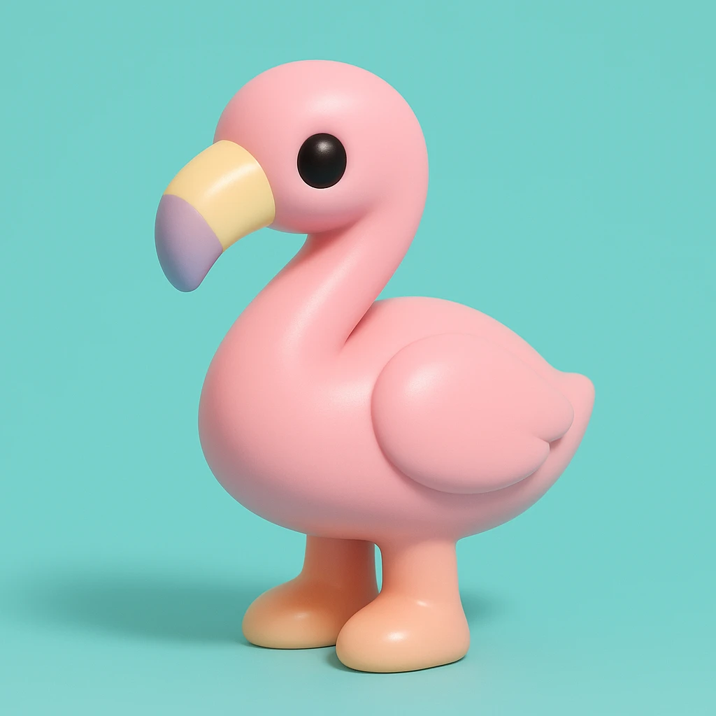 flamingo emoji