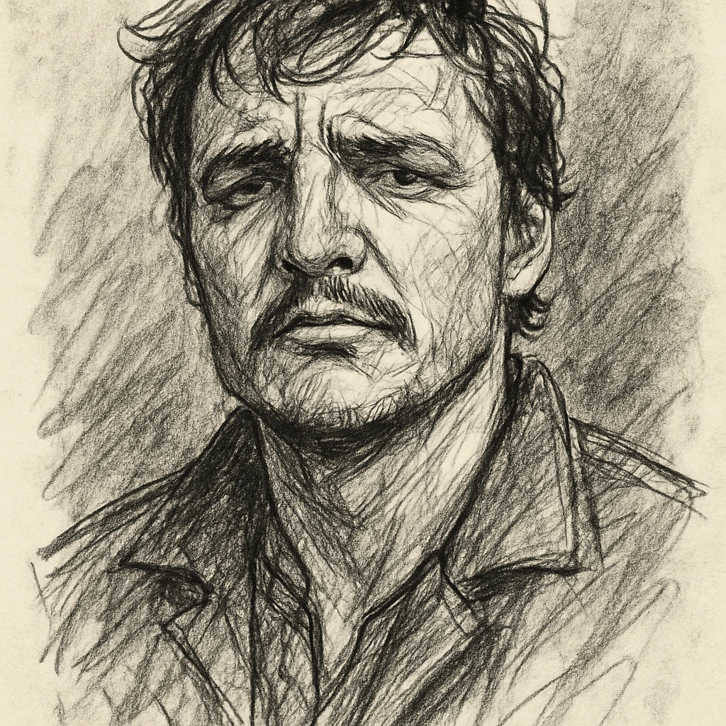 draw pedro pascal emoji