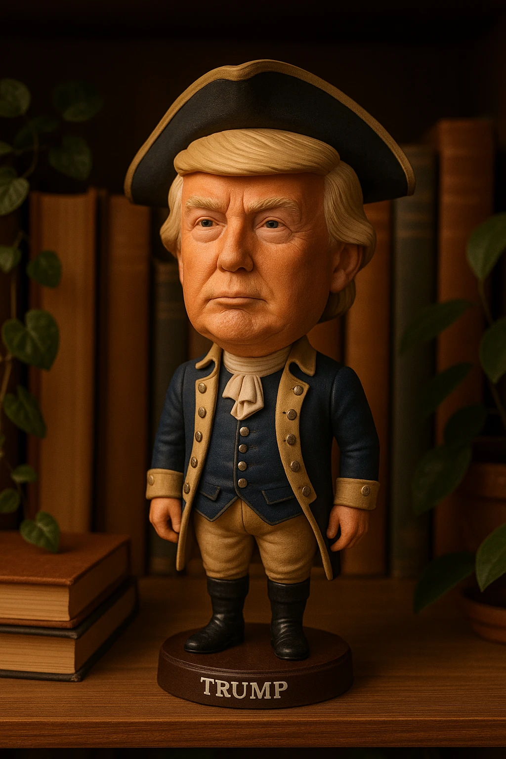 Трамп в образе Джорджа Вашингтона emoji