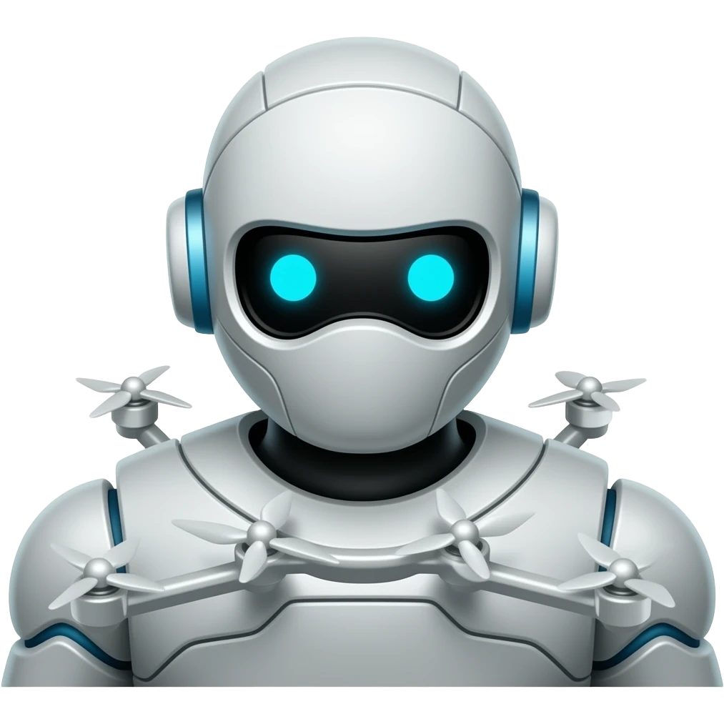 Murder drons serial disegnasion N robot emoji