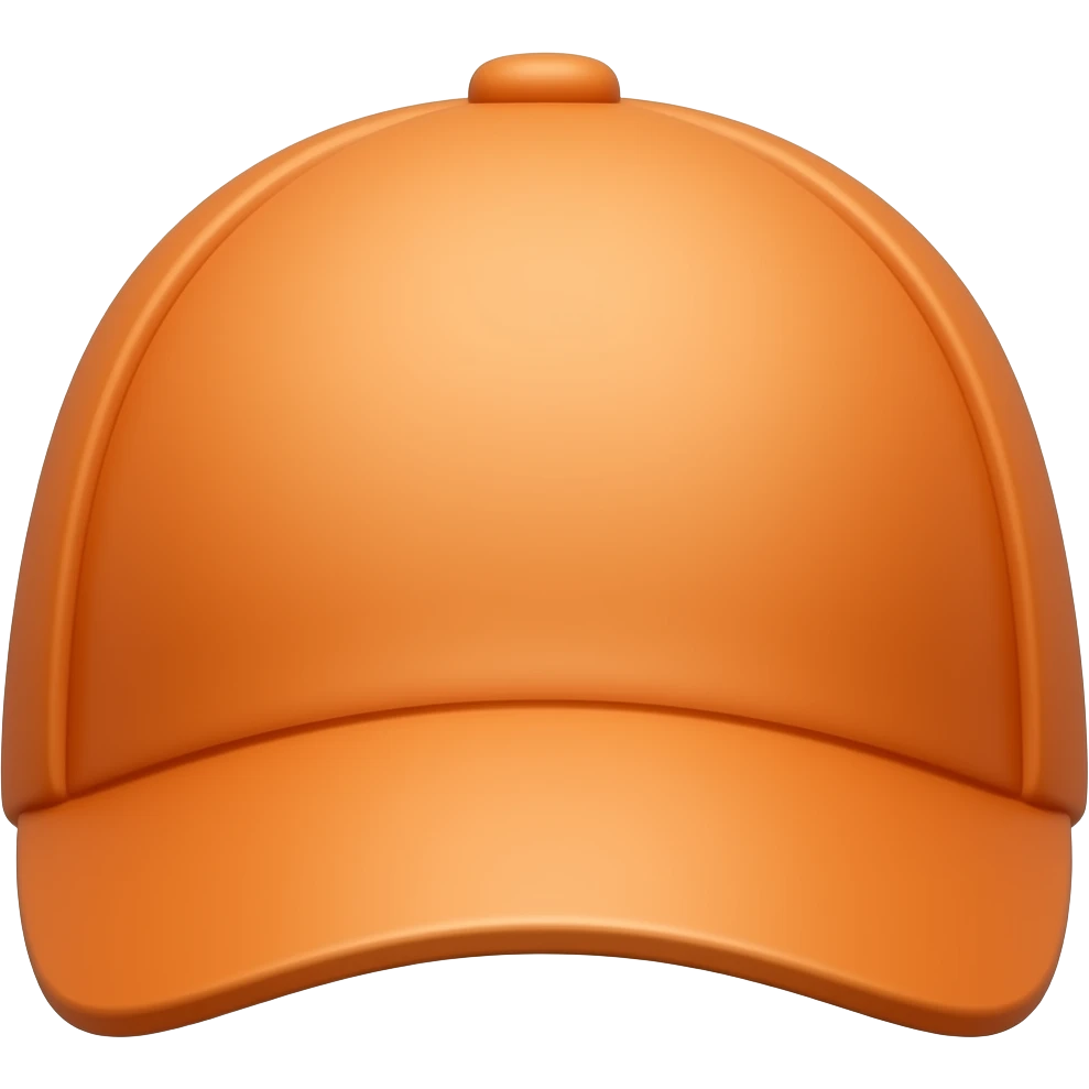 Orange cap emoji