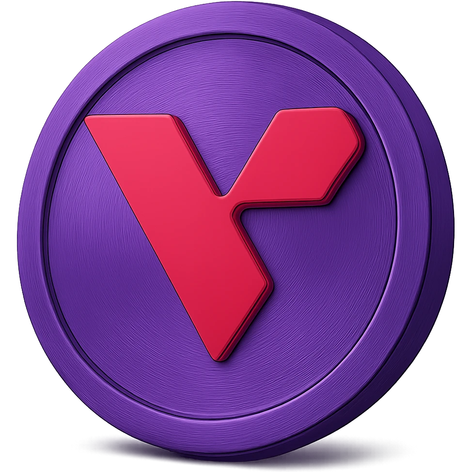 I need you to help me recreate these coing exactly as it is but just make it purple make the coin purple with transparent background please! emoji