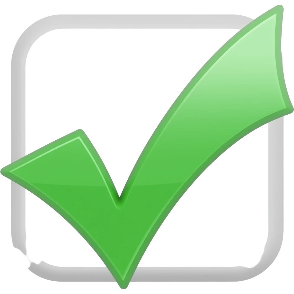 verification tick emoji