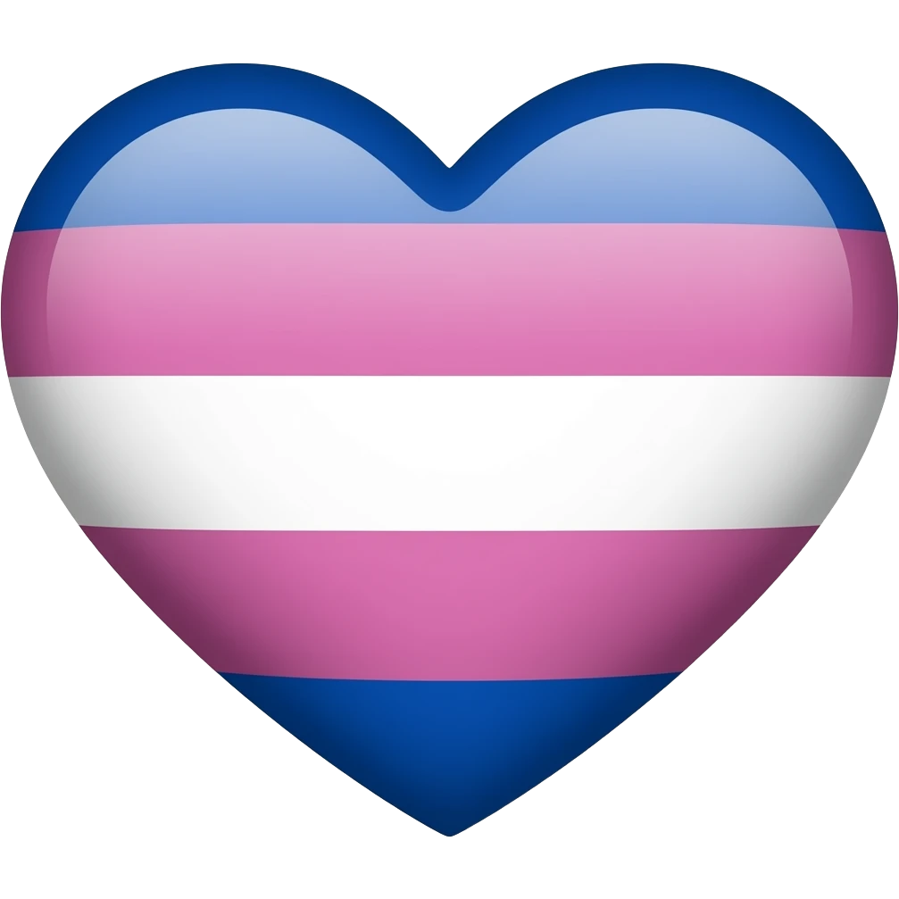 Lesbian flag heart emoji