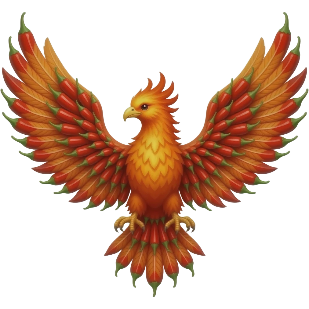chipotle pepper phoenix emoji