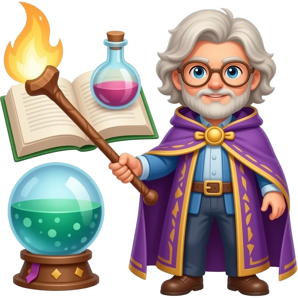 wizard items emoji