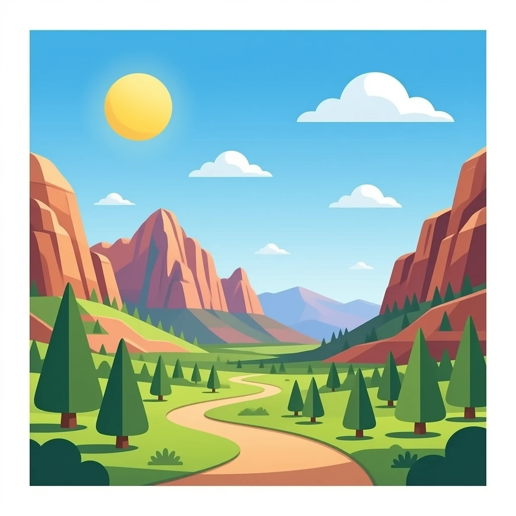 Zion National Park Mountains emoji