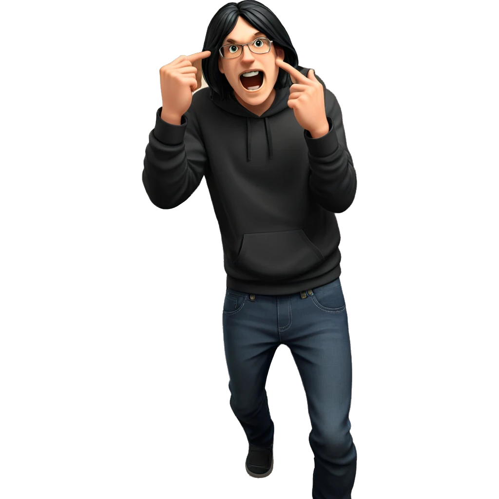 boy standing by the door emoji