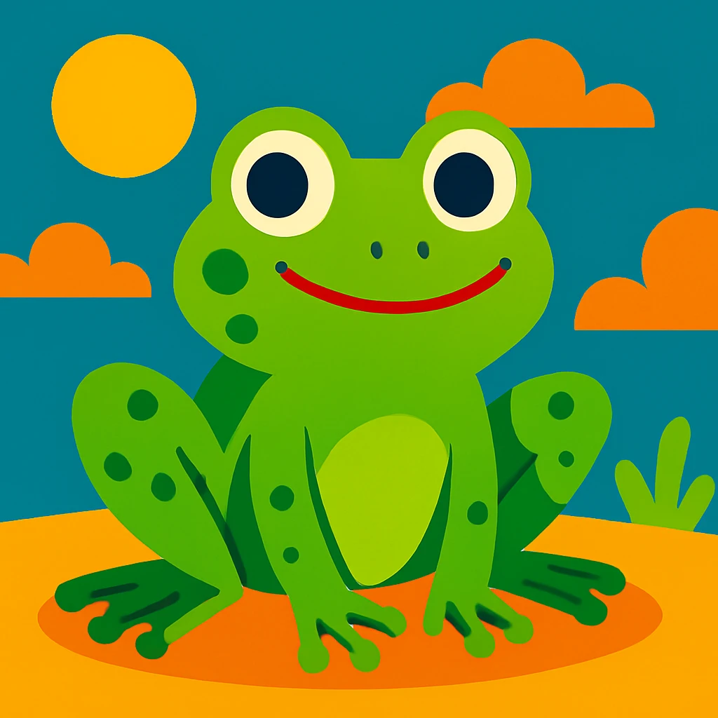 Frog emoji