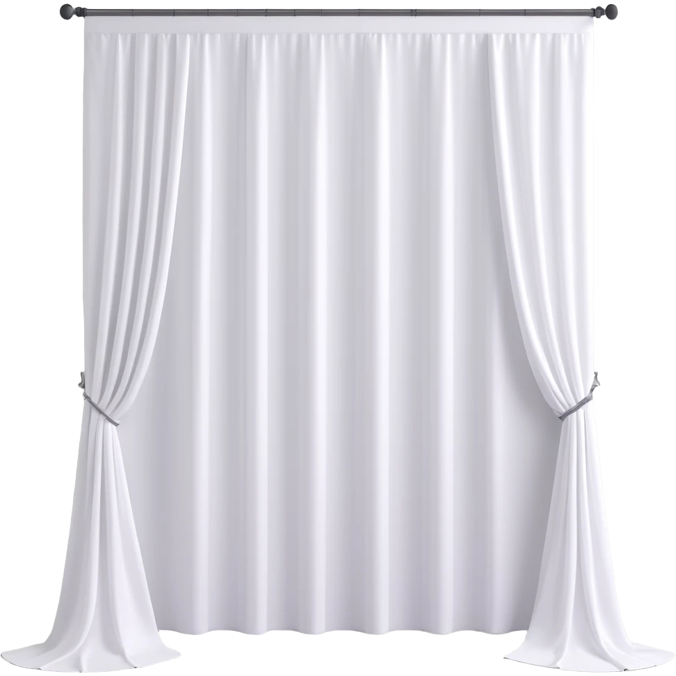 industrial white curtain emoji