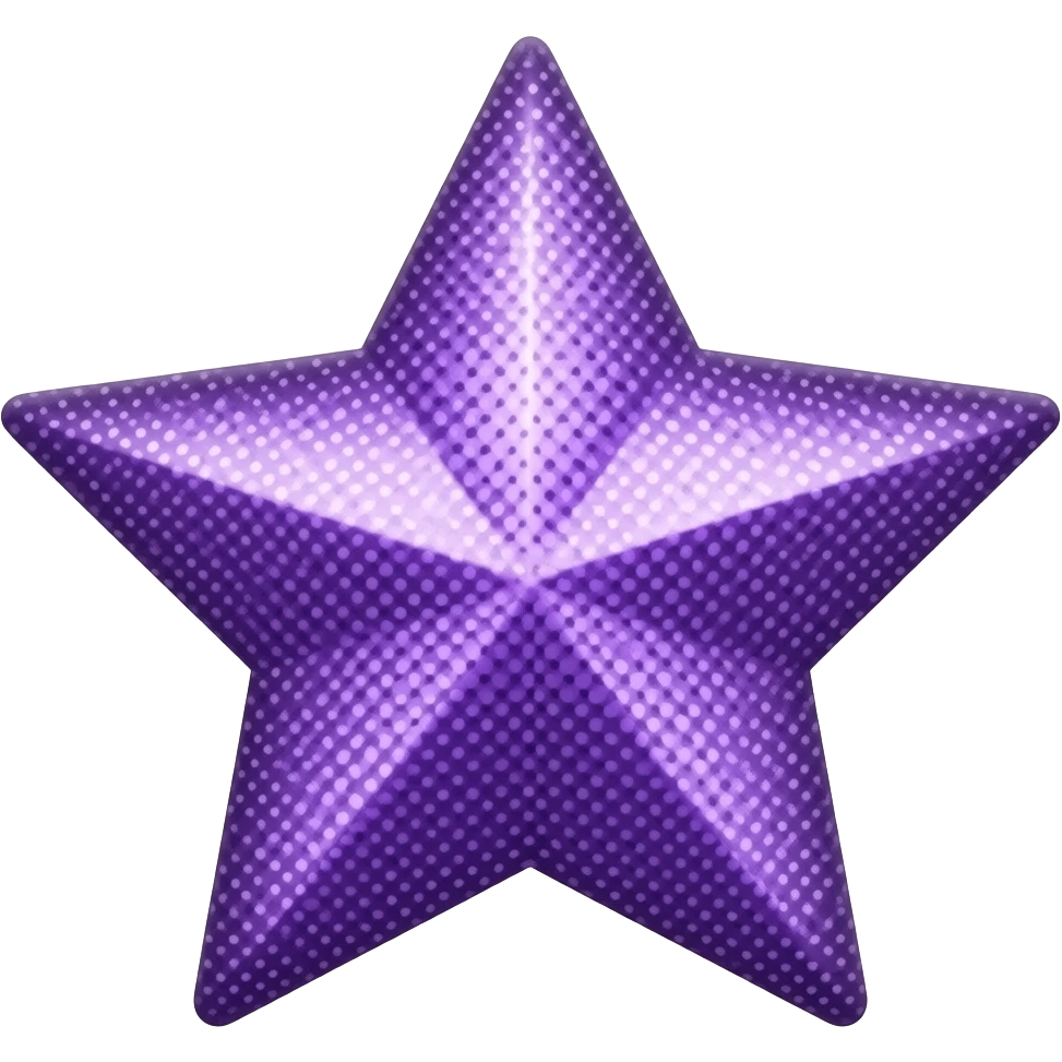 Purple sparkle emoji emoji