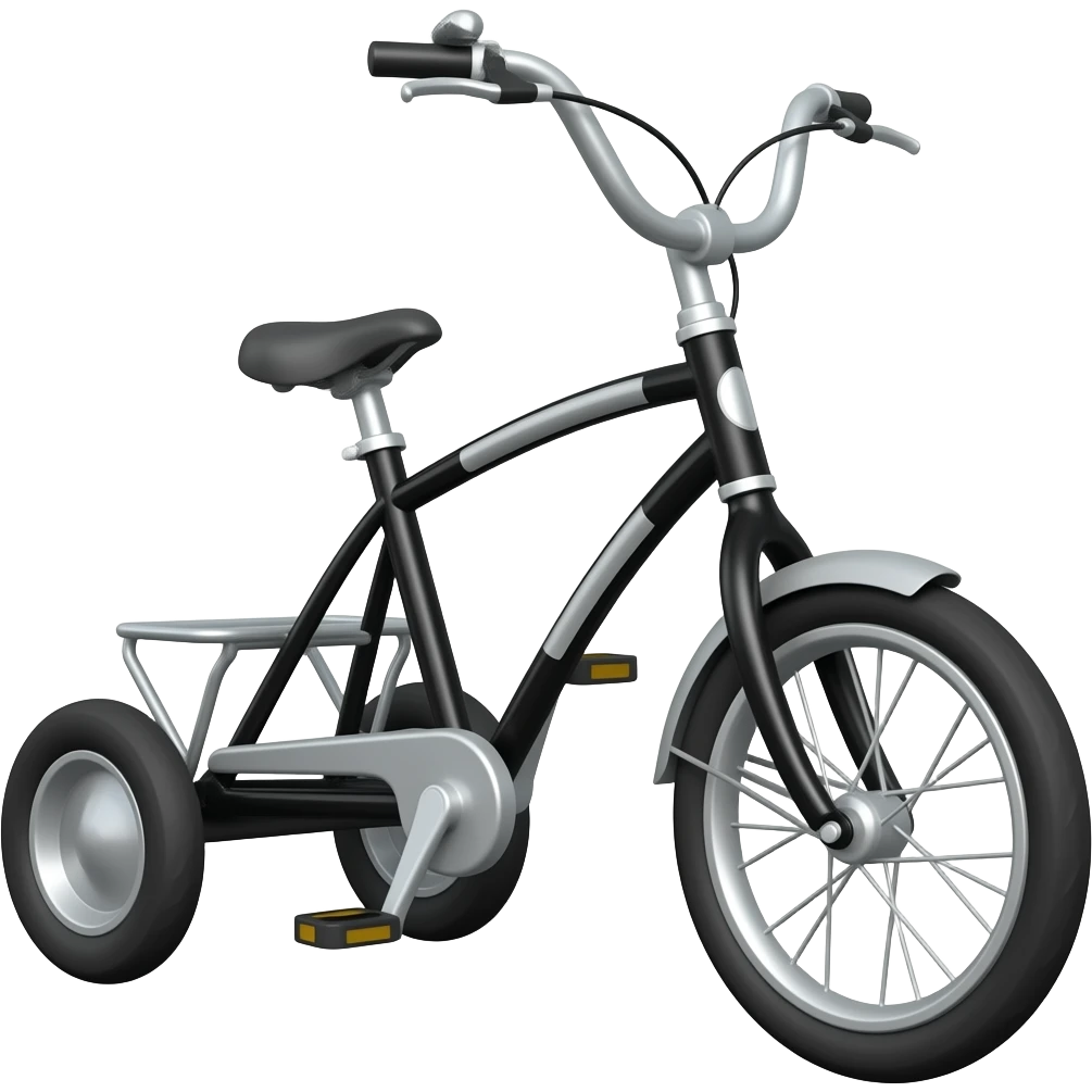 3 wheeled bicycle emoji