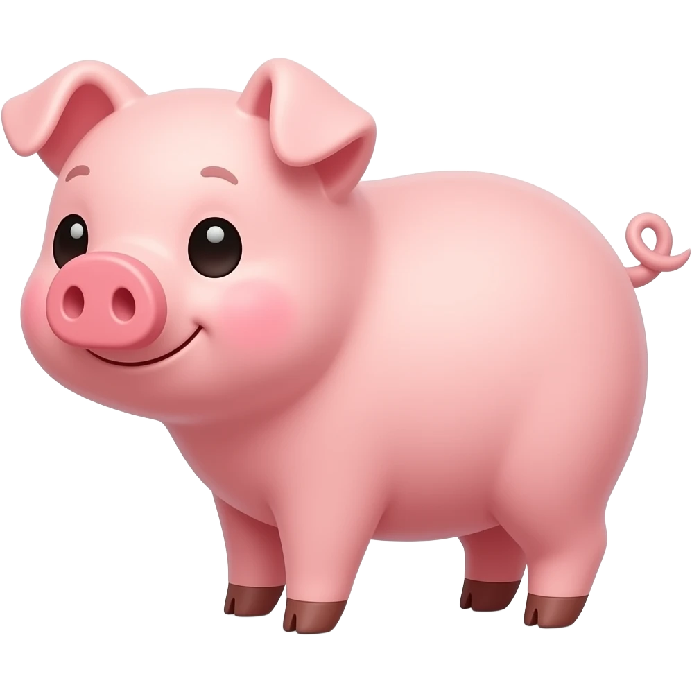 Cute piggy❤️ emoji