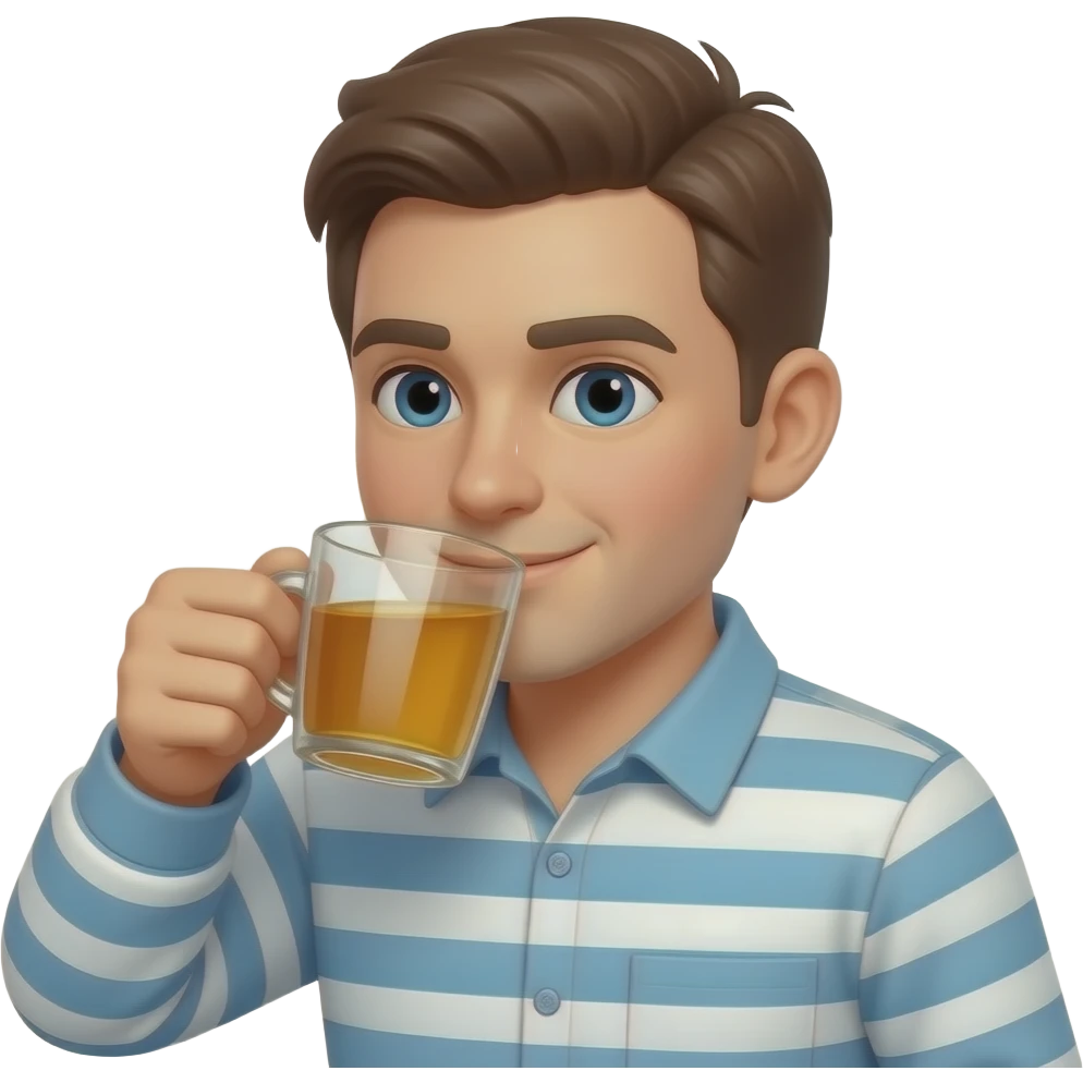Drinking tea emoji emoji
