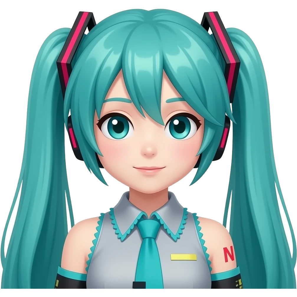 Mesmerizer Hatsune Miku & Katsane Teto emoji