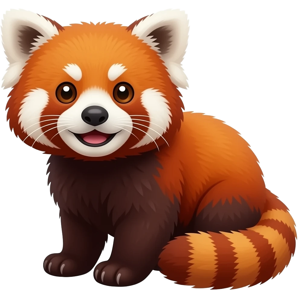 Red panda emoji