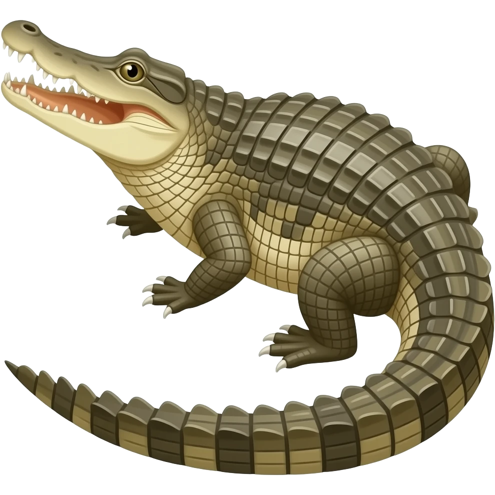 Saltwater Crocodile emoji