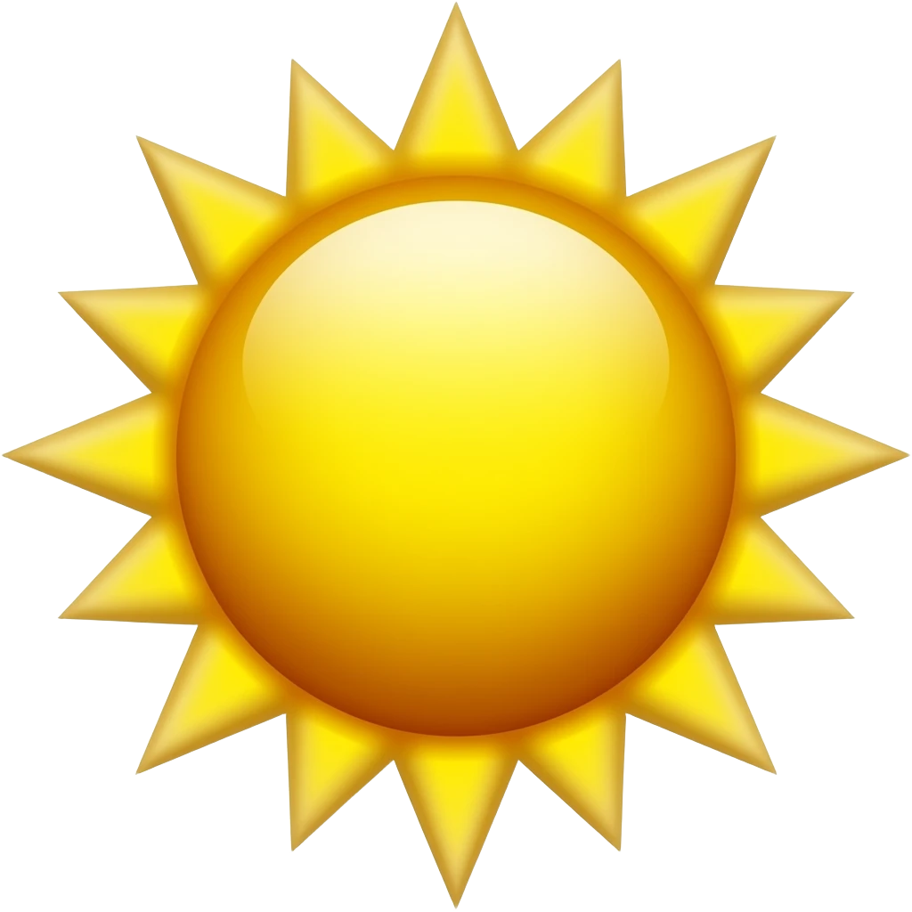 SUN emoji