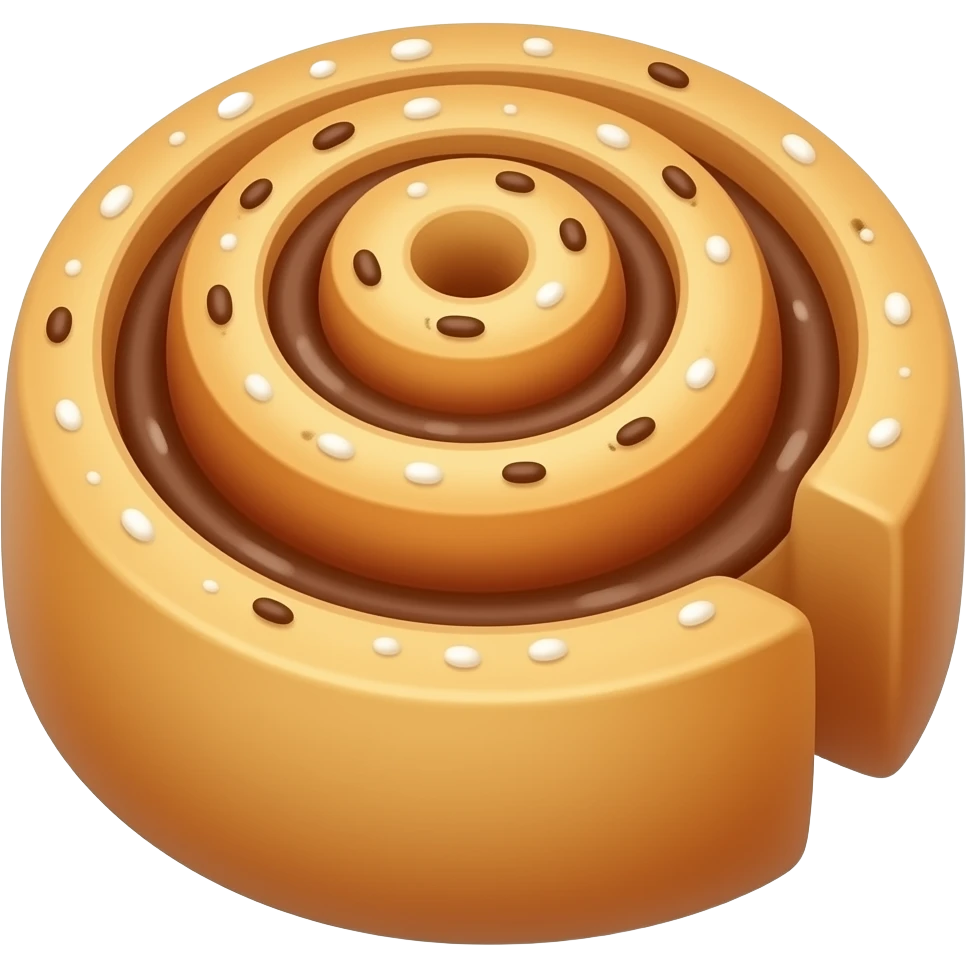 cinnamon roll emoji