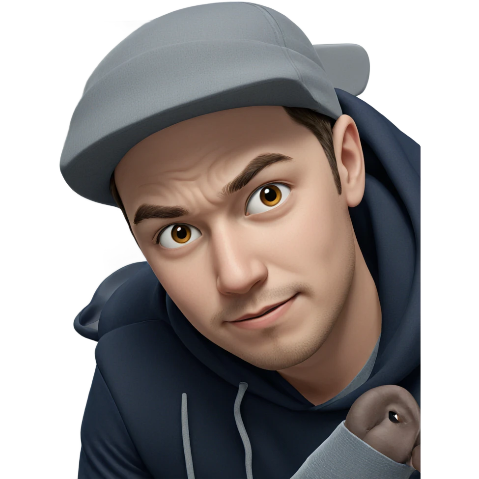 realistic portrait of a boy emoji