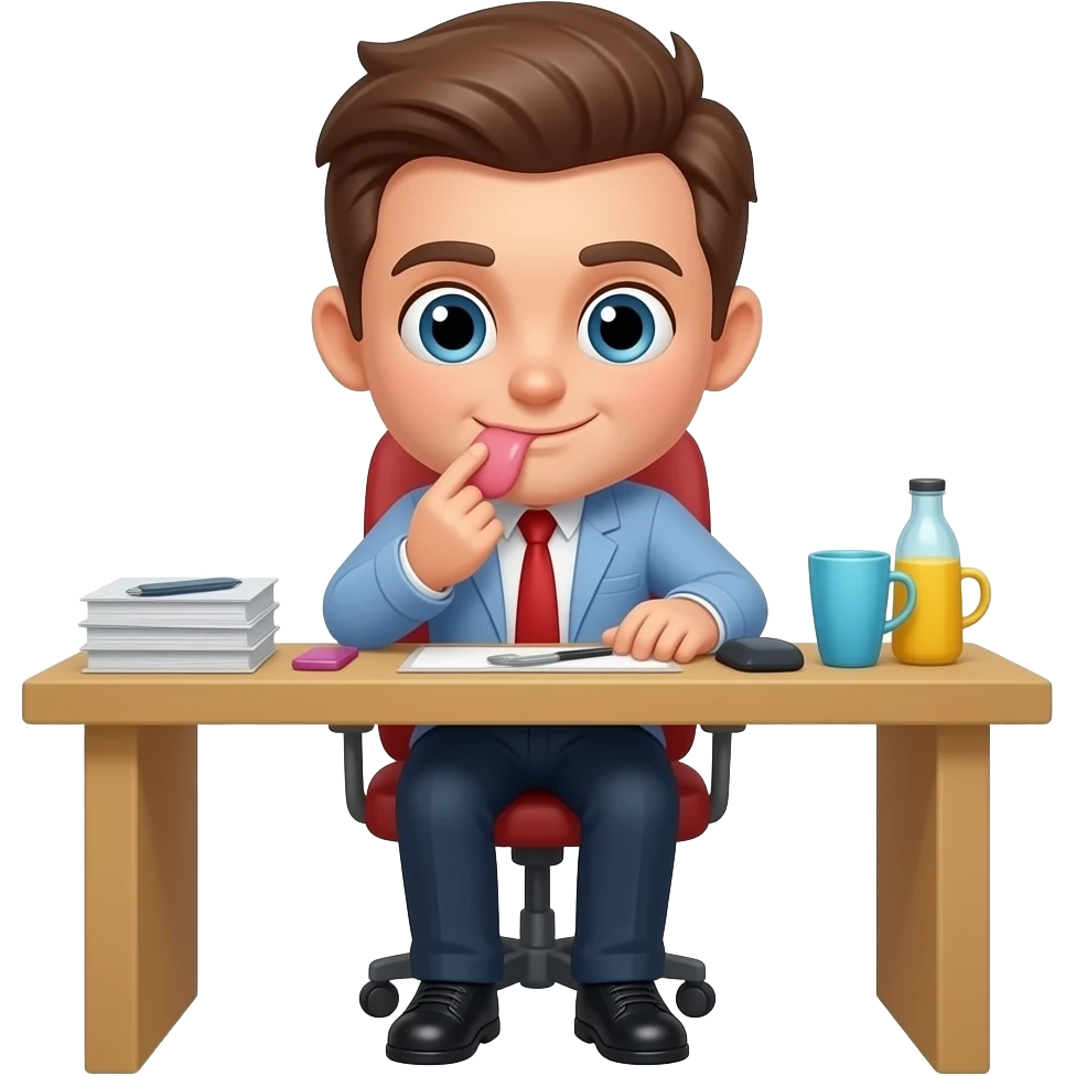 Guy under desk Pussy licking xxx emoji