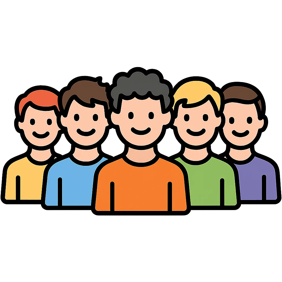 5 guys out emoji