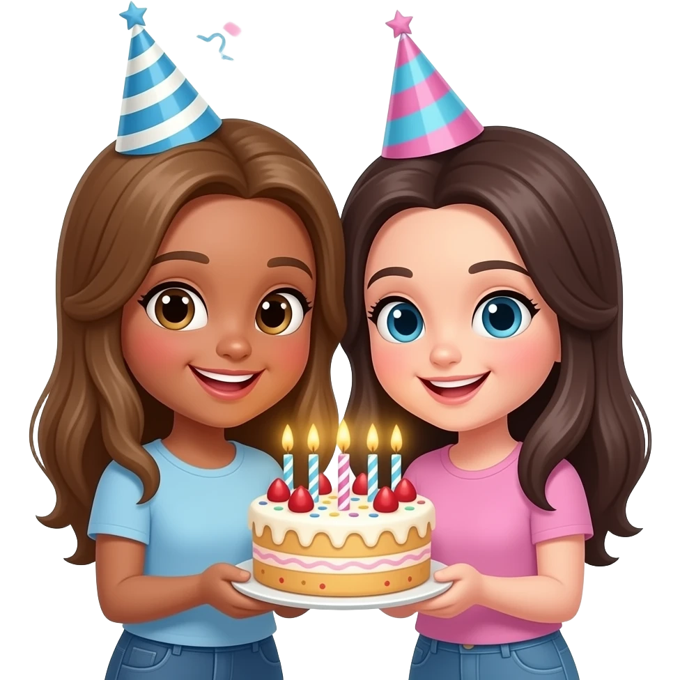 Happy birthday bestie emoji