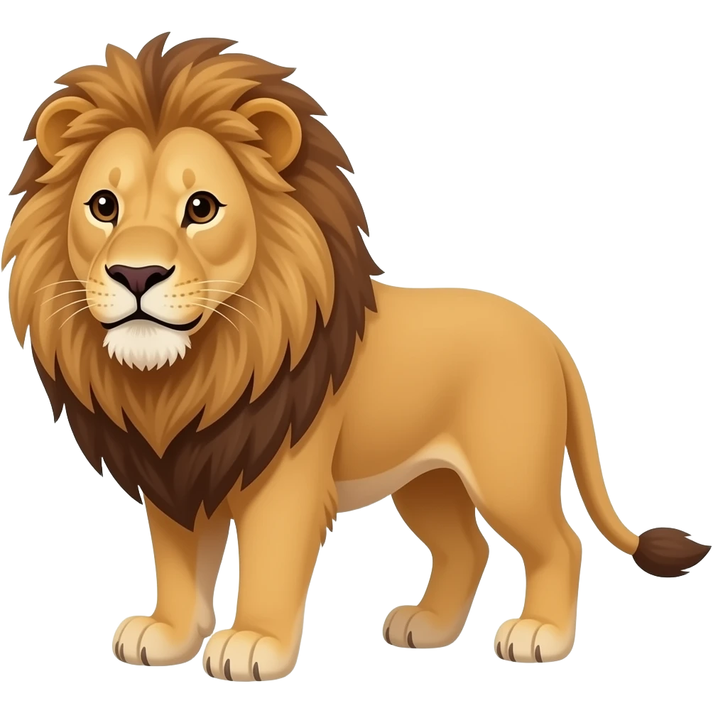 lion dog emoji