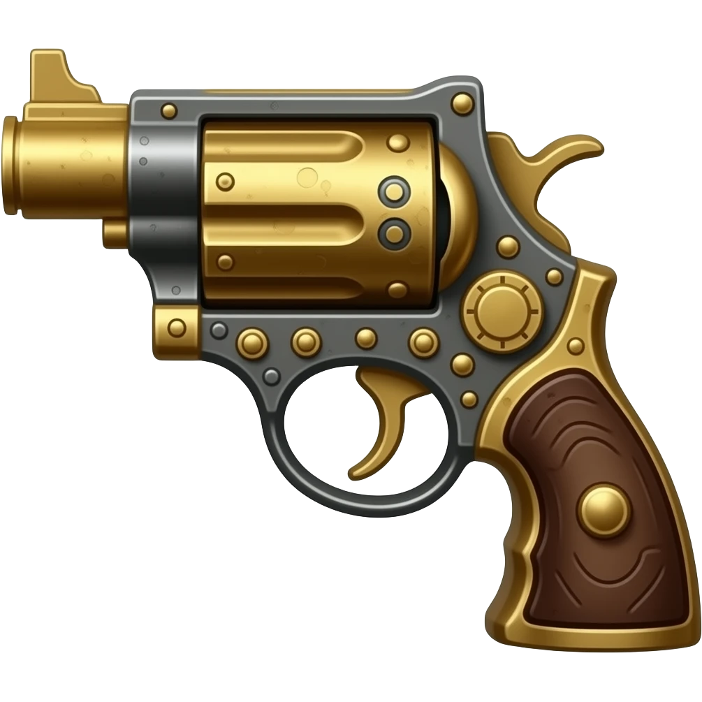steampunk c=gun emoji