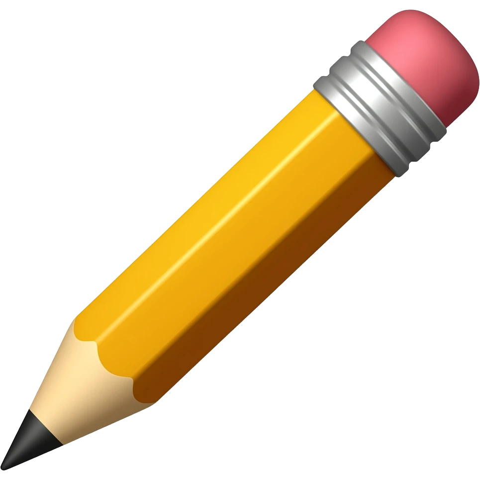 pencil emoji
