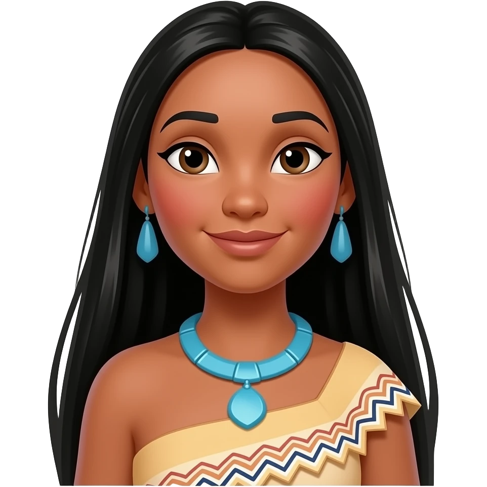 princesa pocahontas emoji