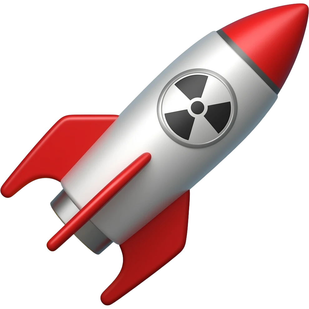 Nuclear Rocket emoji