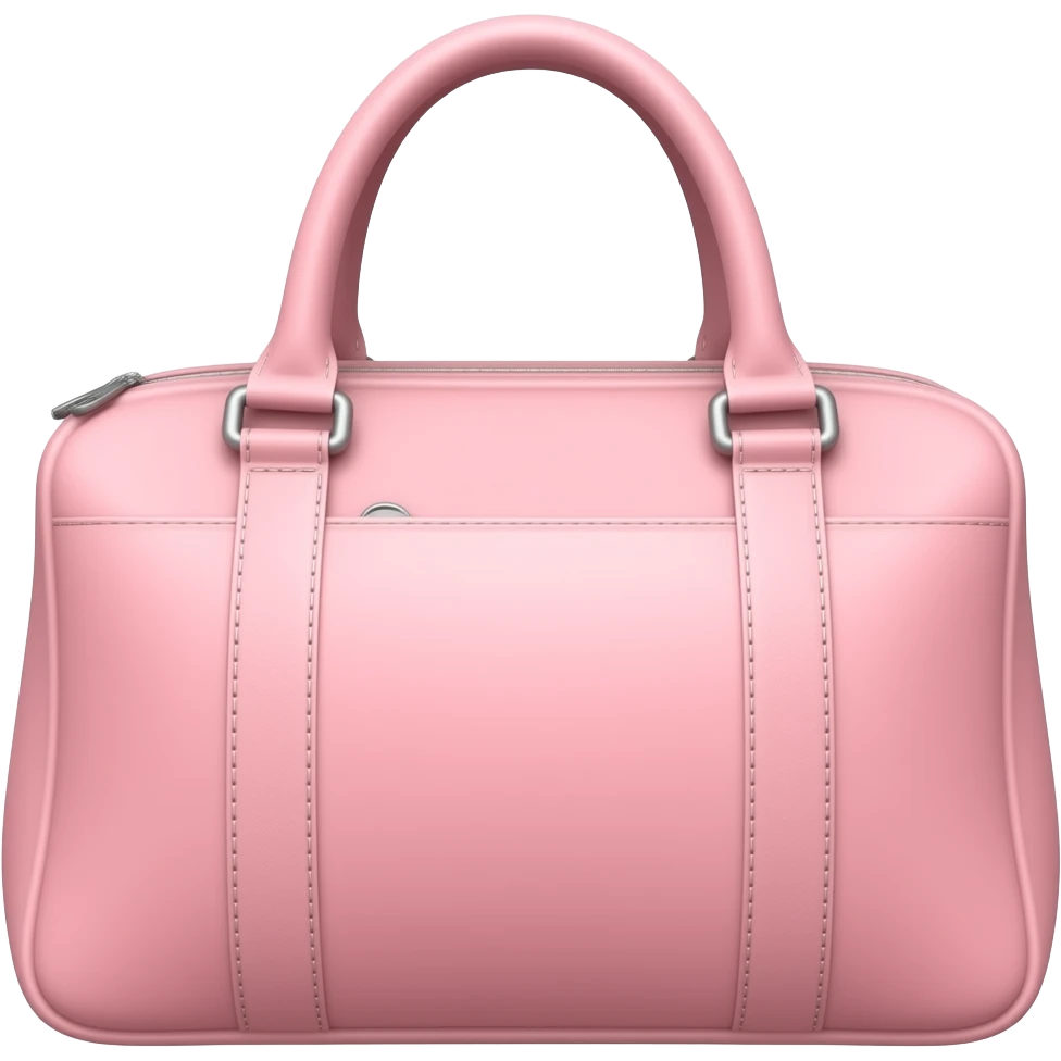 light pink gym tote bag emoji
