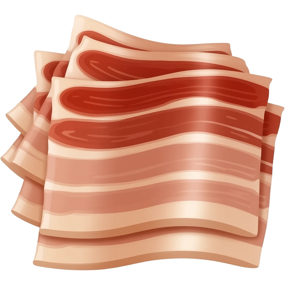 sliced pancetta emoji