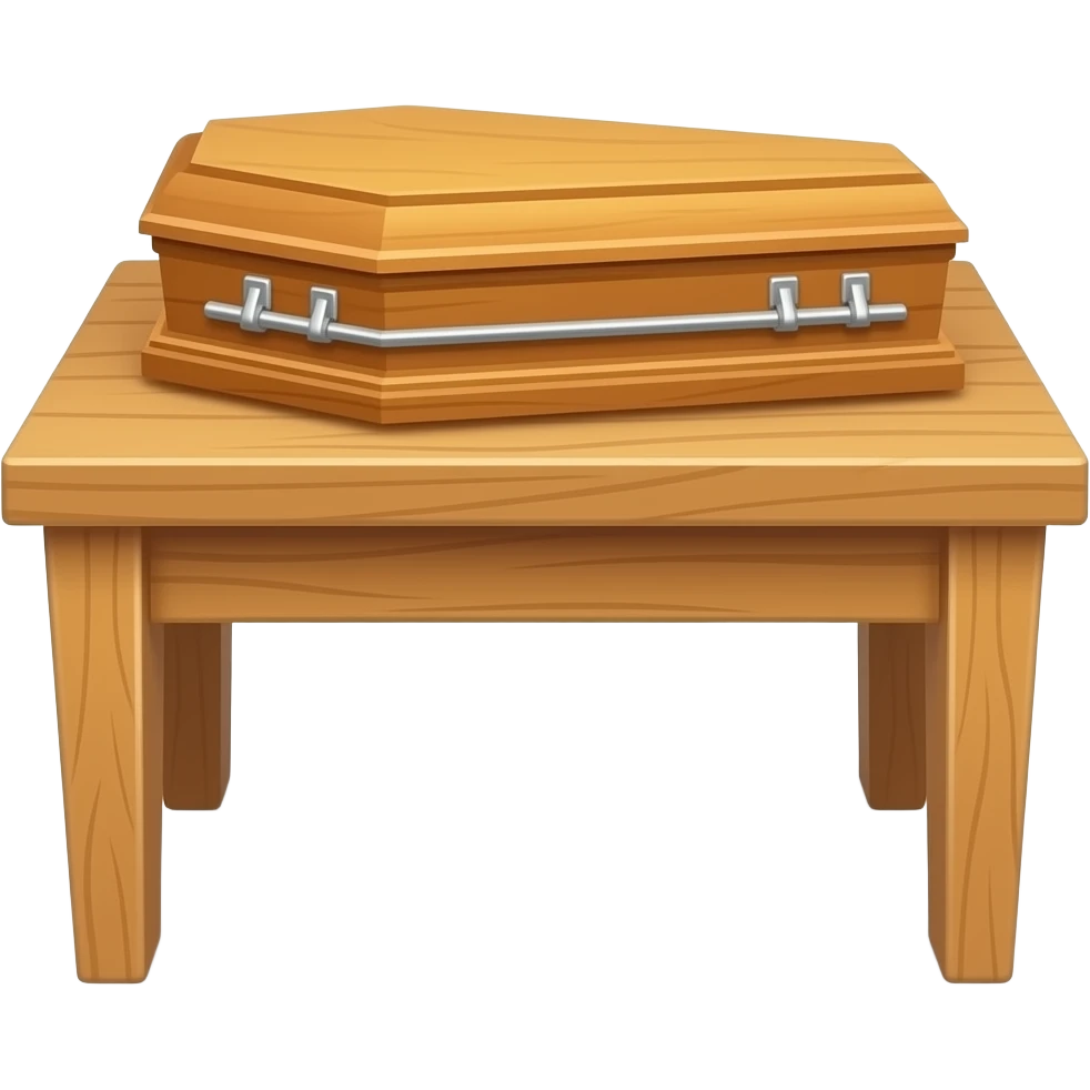casket table emoji