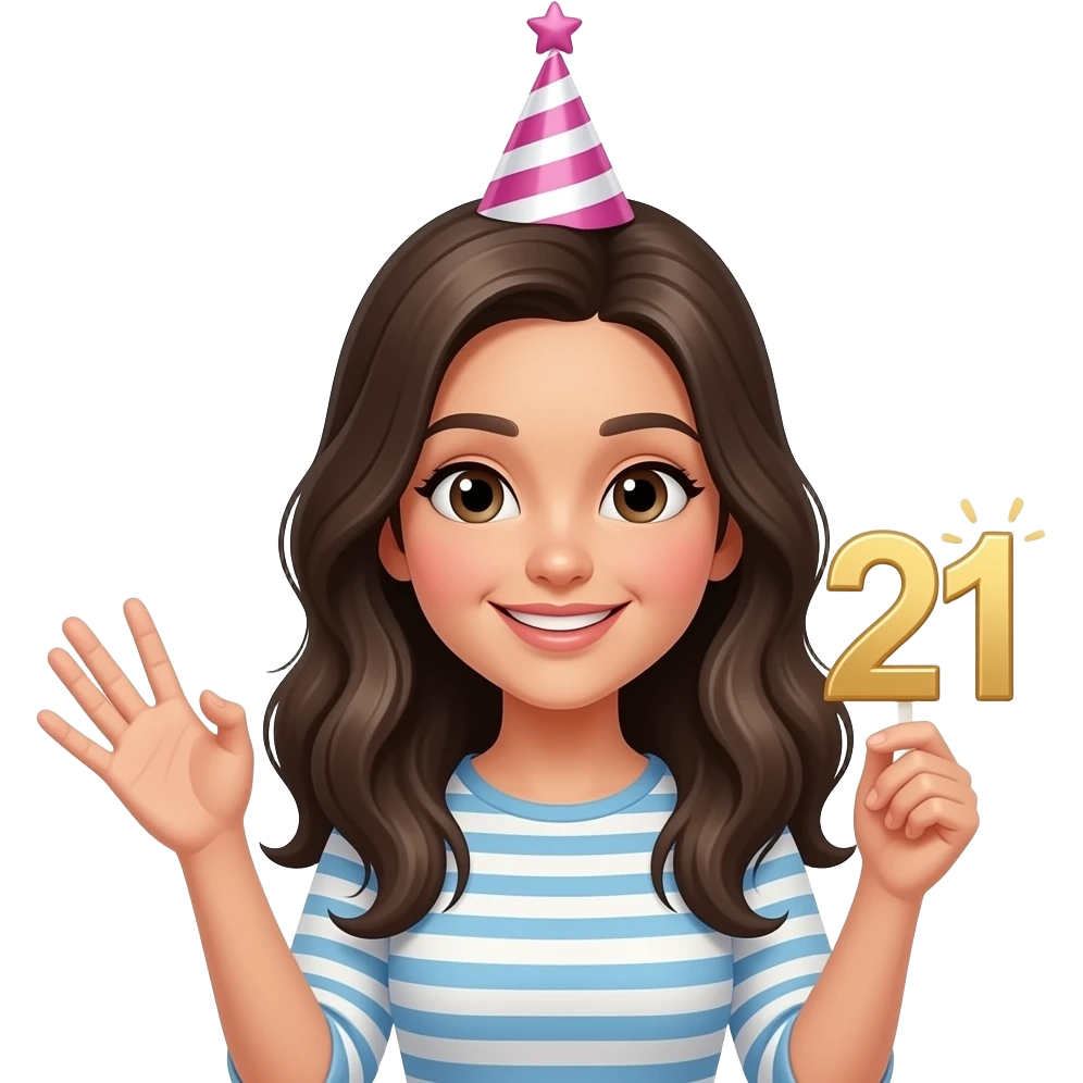ANNA'S 21ST BIRTHDAY emoji