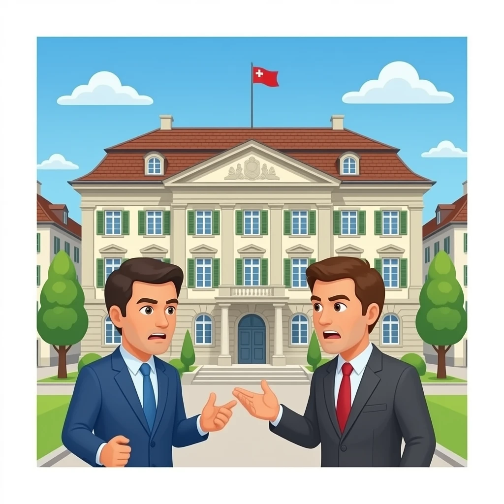 город Schaffhausen Админстрация  Switzerland  arguibng emoji