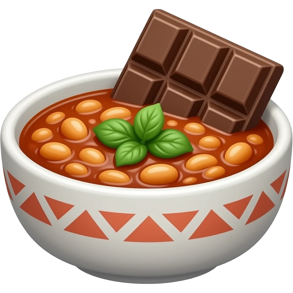 mexican bean with barre emoji